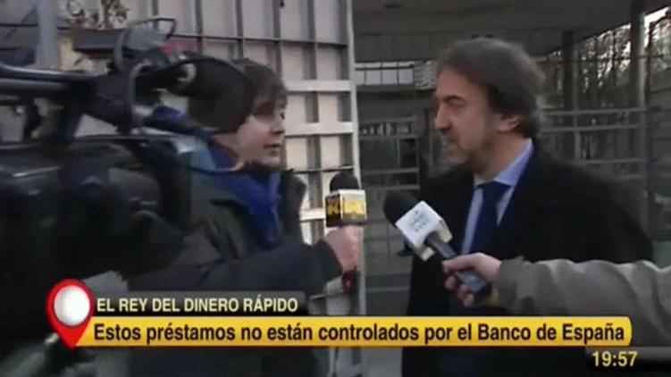 Declaraciones a Telemadrid sobre reapertura causa penal prestamista